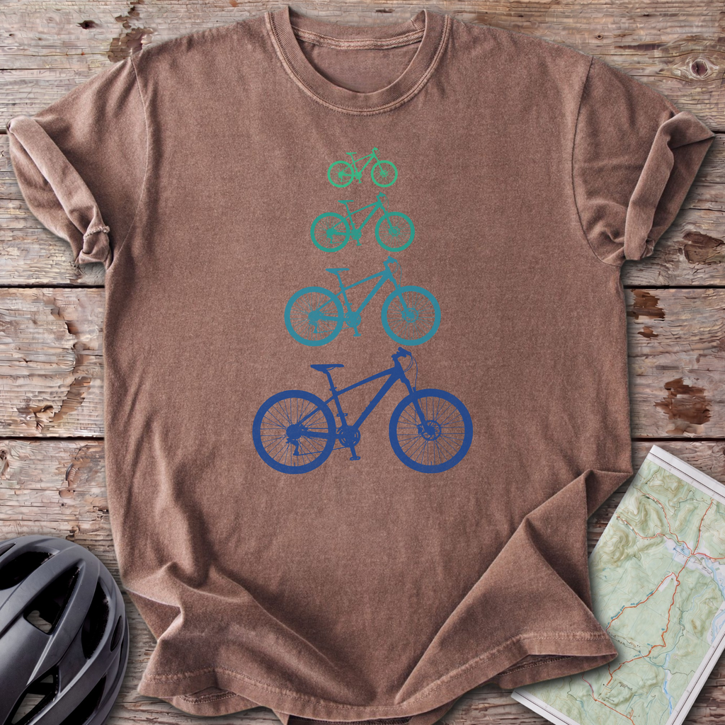 Classic MTB In Blue T-shirt