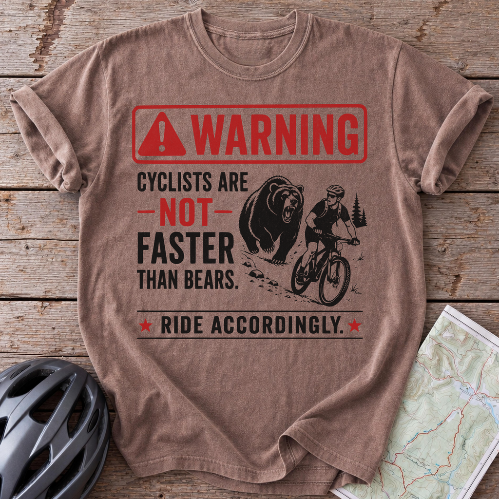 Not Faster Than Bears T-shirt