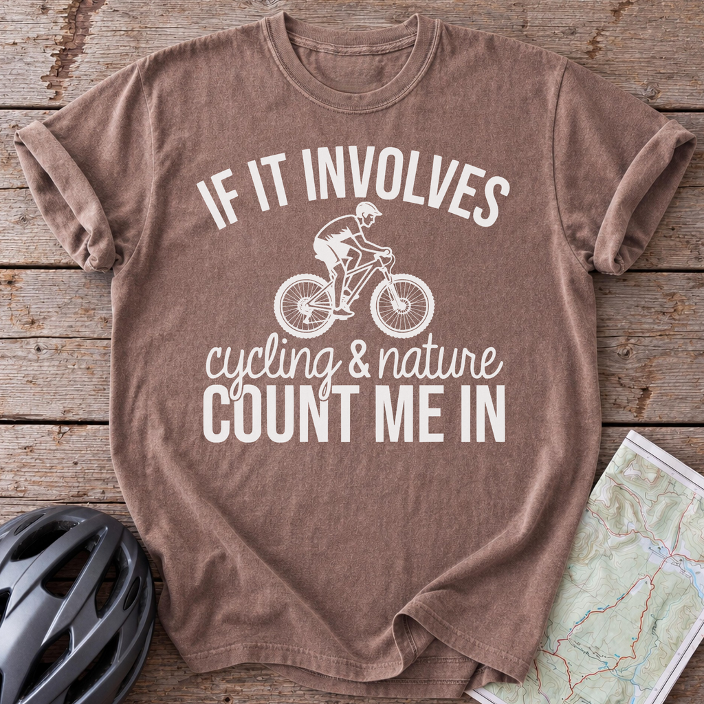 Cycling And Nature T-shirt