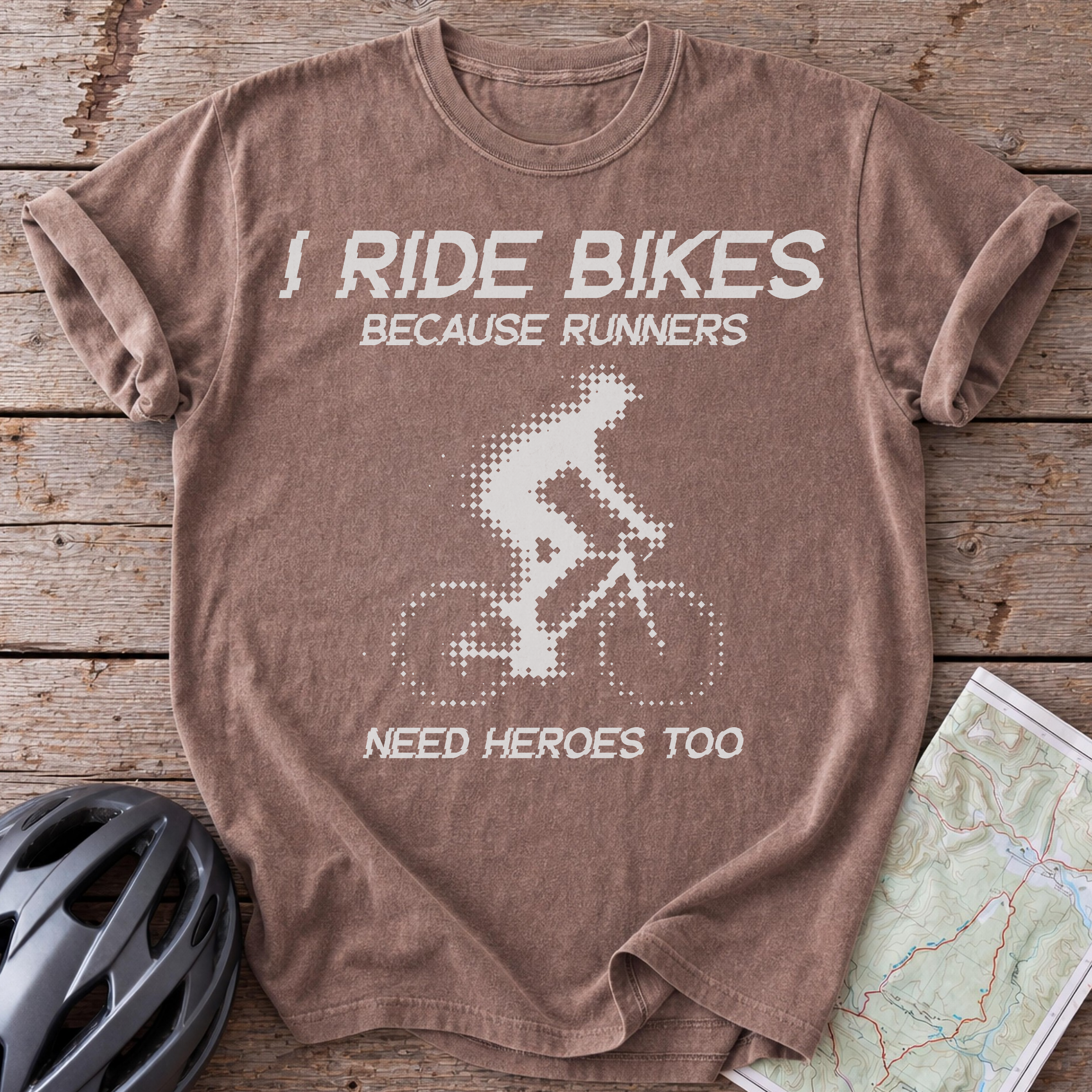 Runners Need Heroes T-shirt