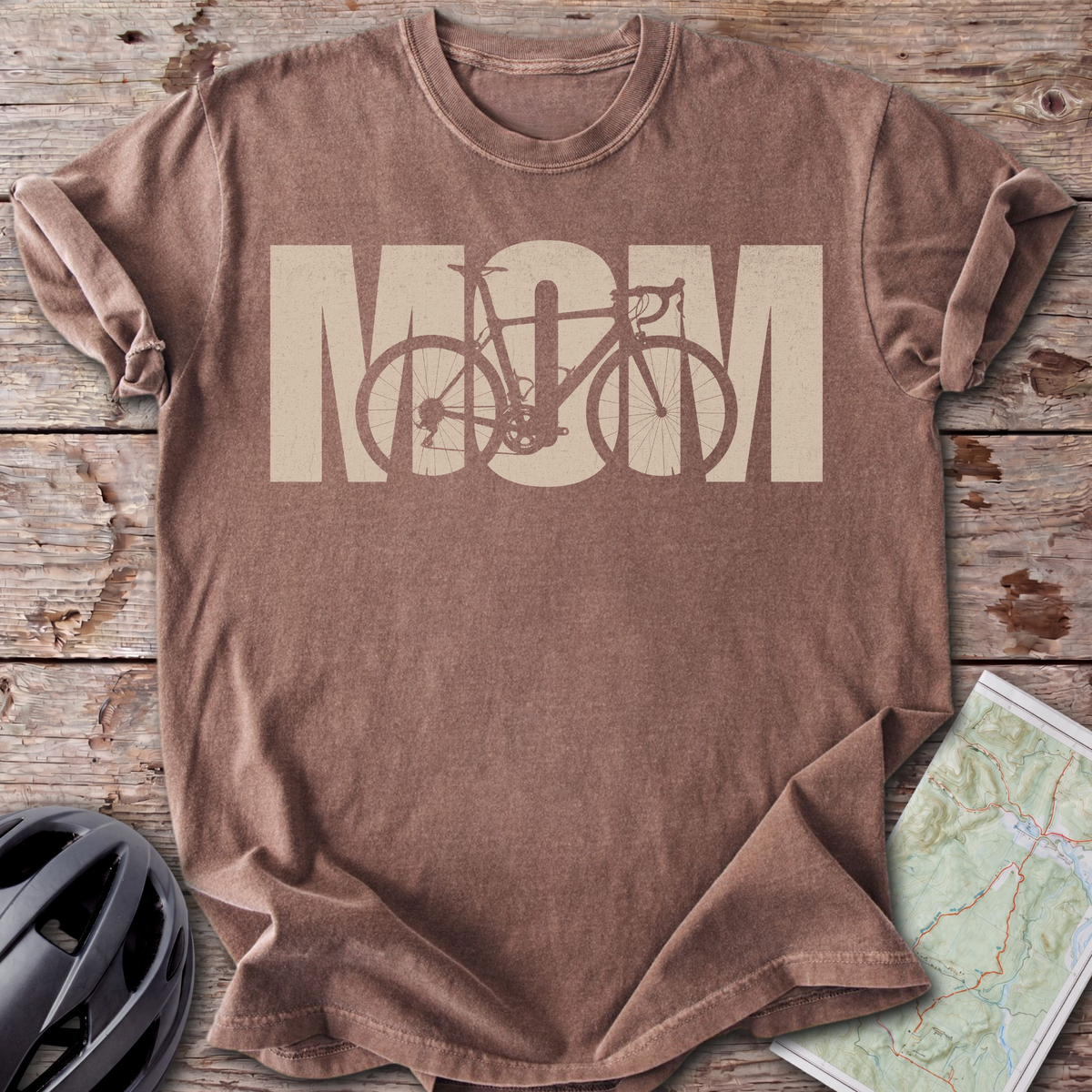 Mom Road Bike T-shirt