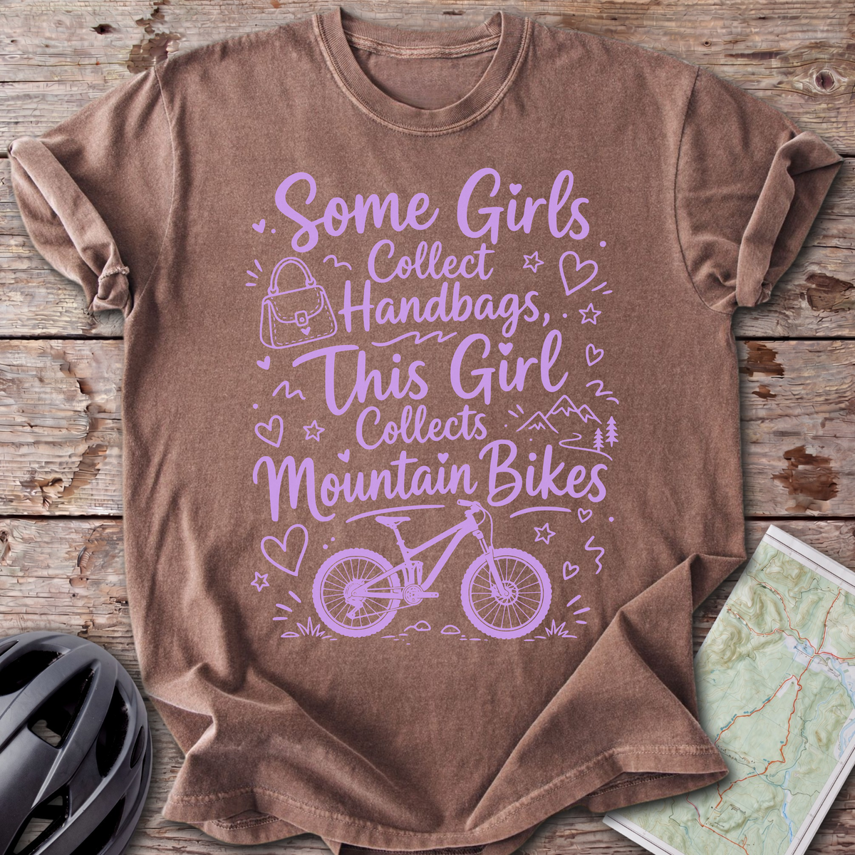This Girl Collects MTBs T-shirt