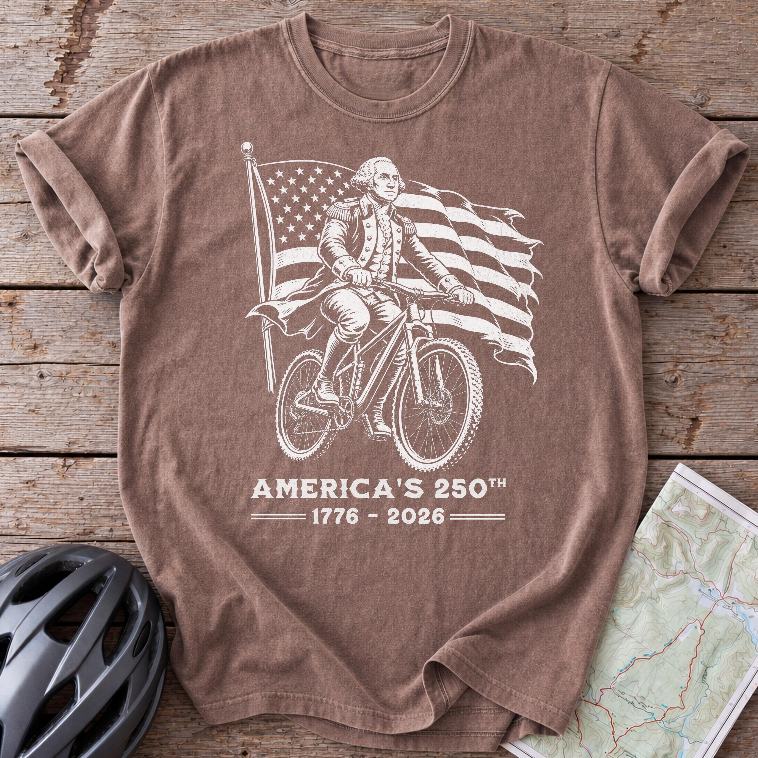 250th George MTB T-shirt