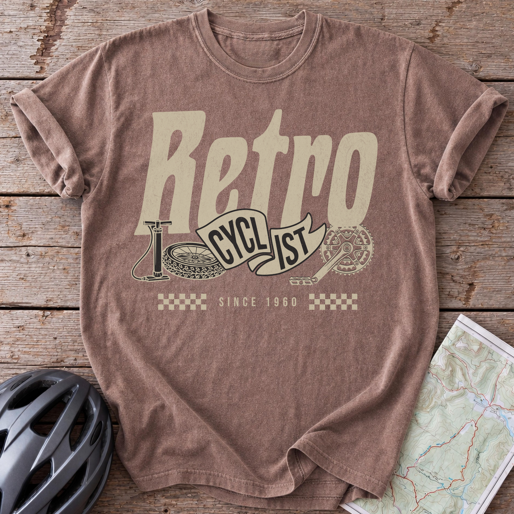 Retro Cyclist T-shirt