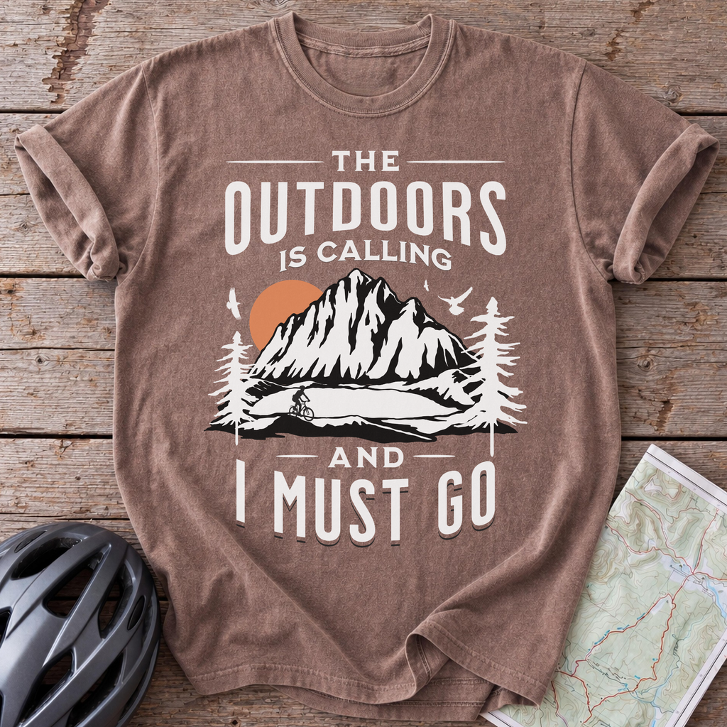 The Outdoors Is Calling T-shirt
