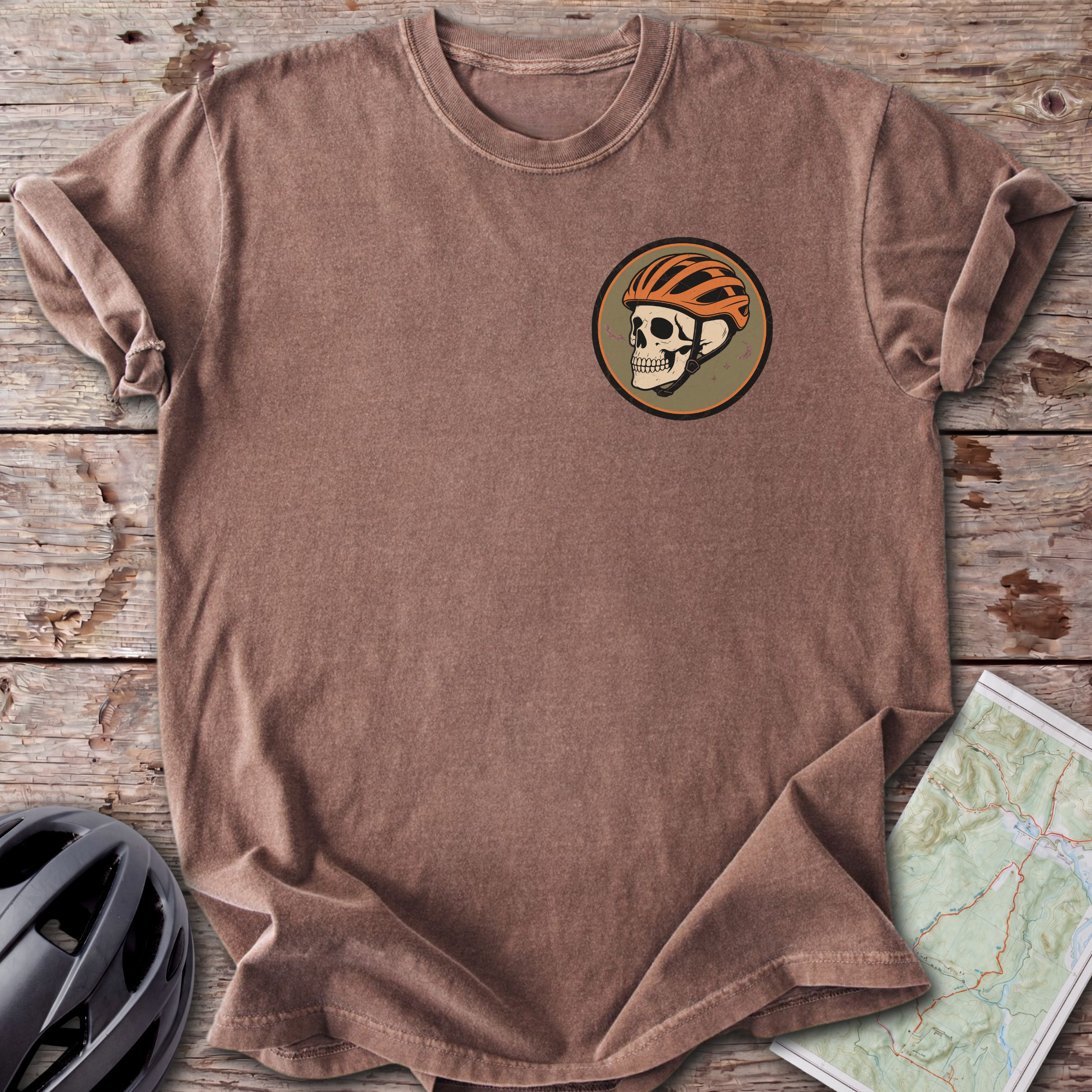 Skull And Helmet T-shirt