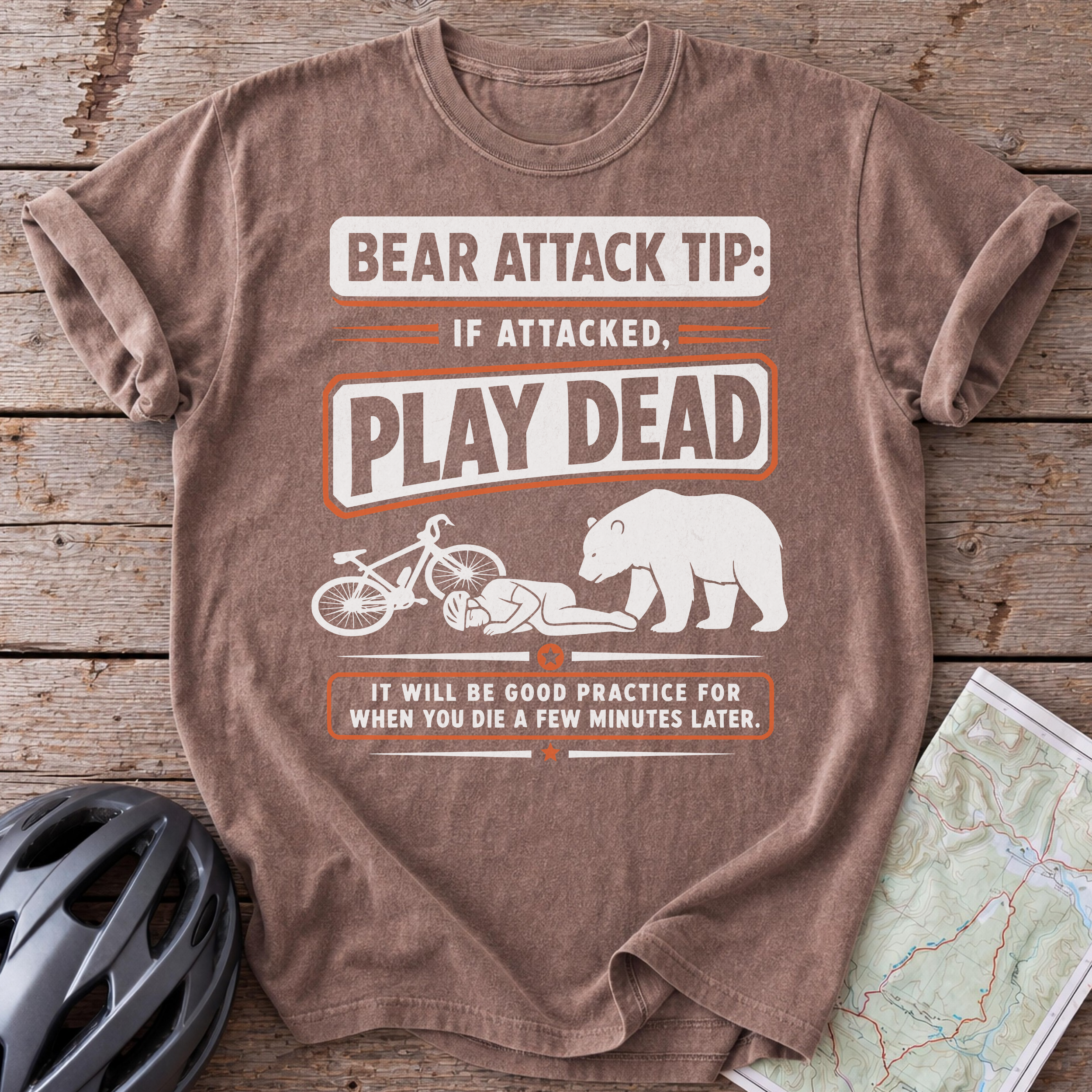 Vintage Bear Attack Tip T-Shirt