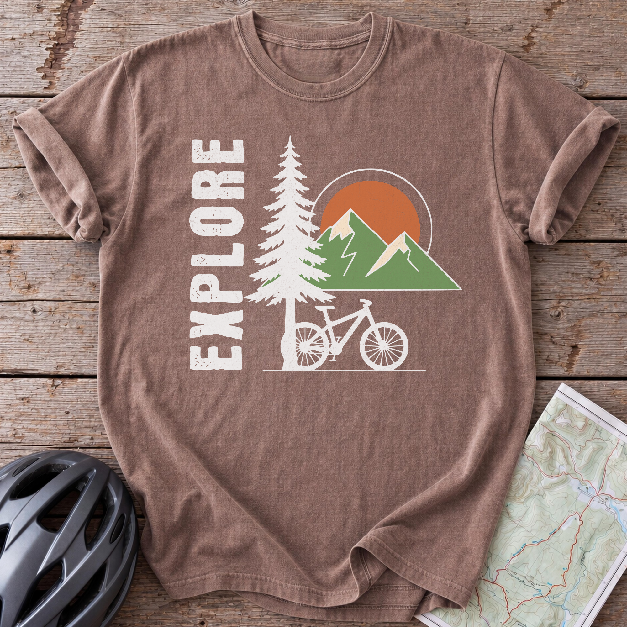 MTB Tree Leaner T-shirt