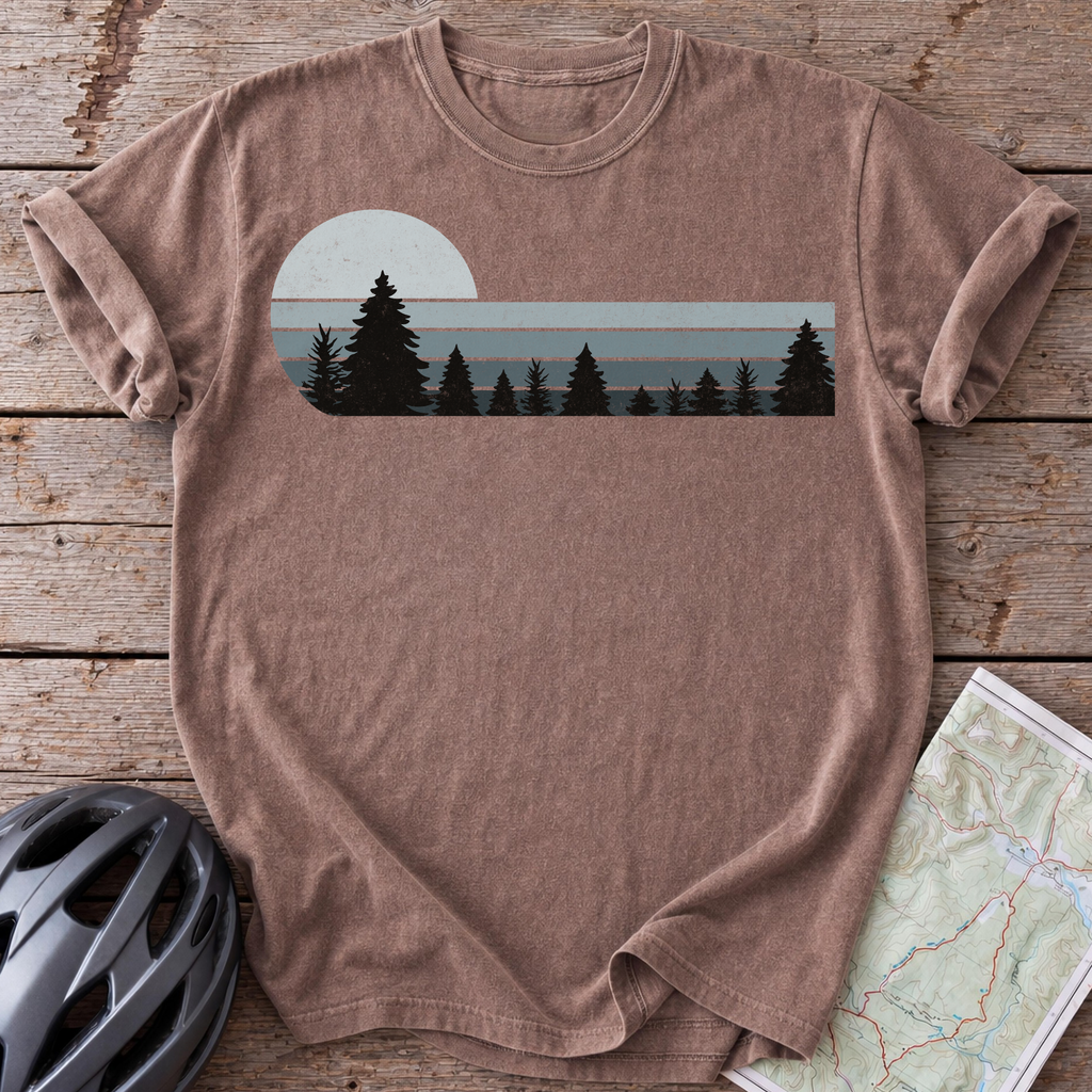 Vintage Blue Forrest T-shirt