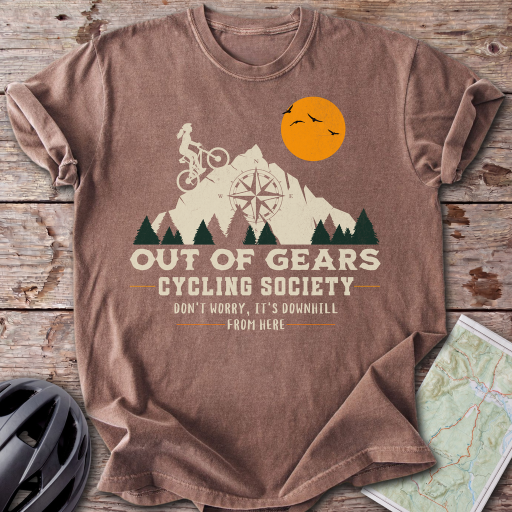Out Of Gears Female Sunset T-shirt
