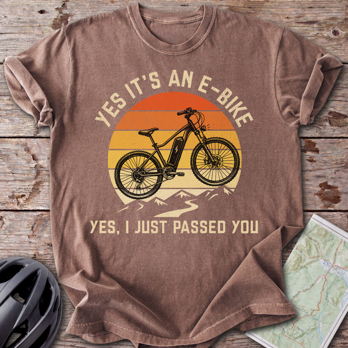 Vintage E-Bike Cheating T-shirt
