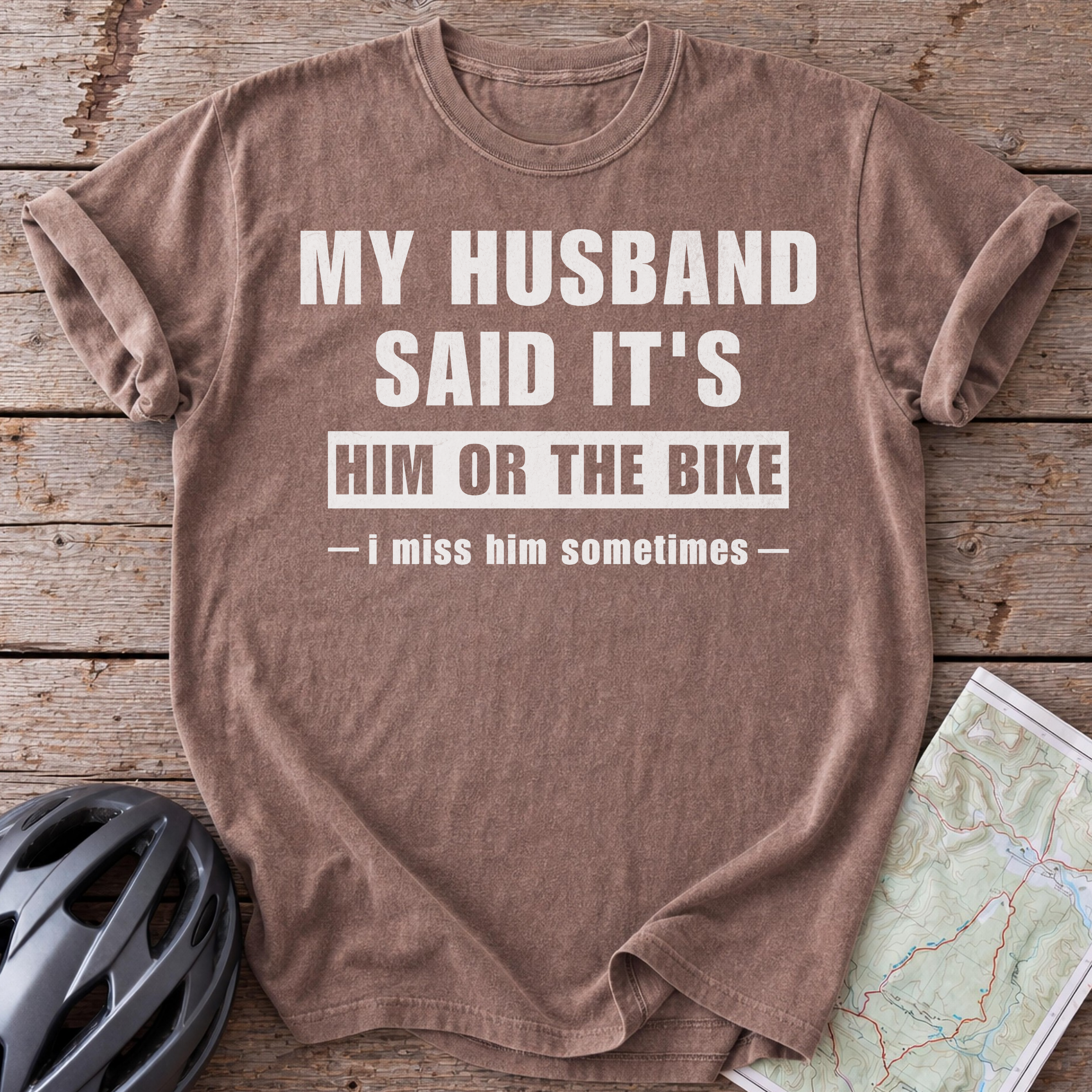 Husband Or Bike T-shirt