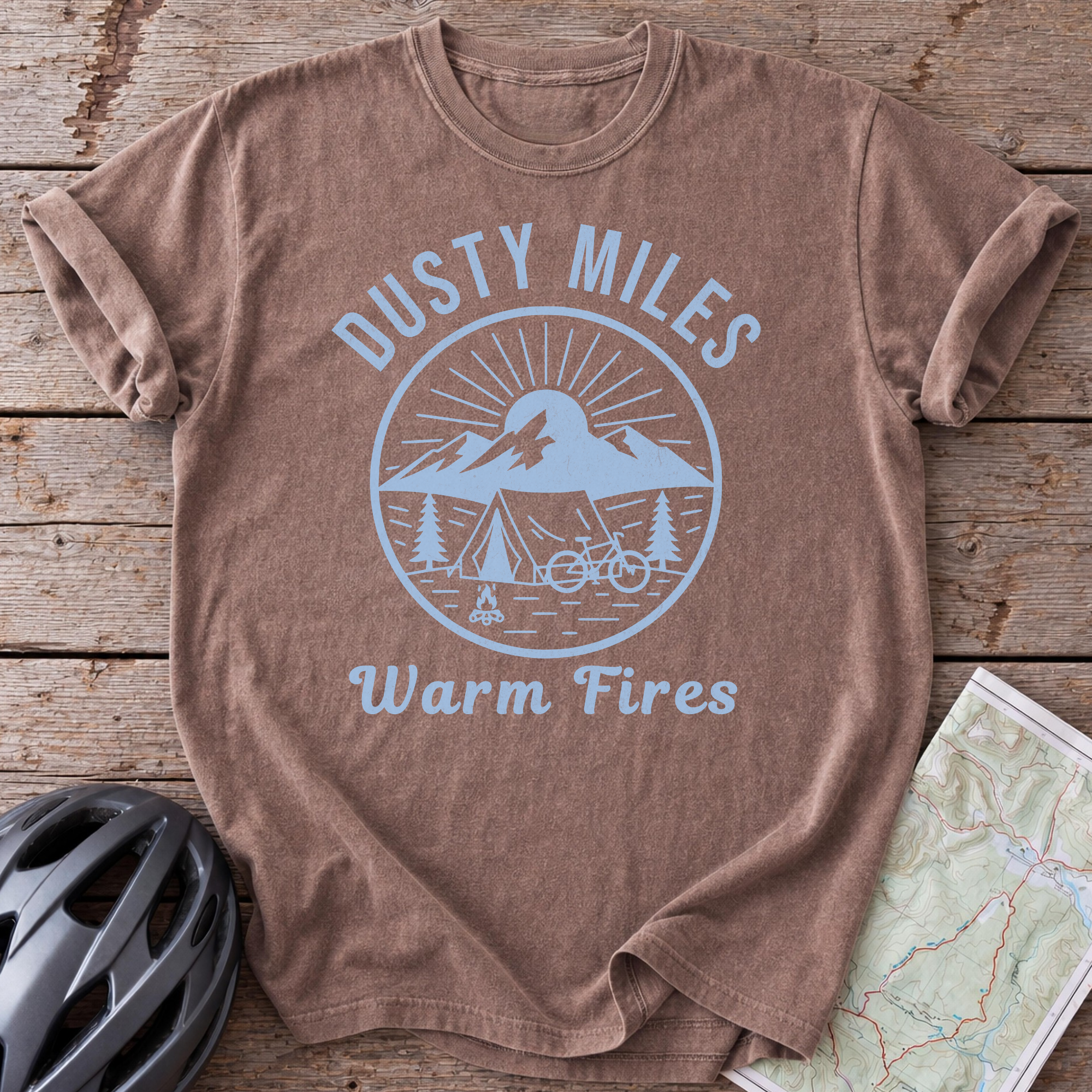 Dusty Miles Warm Fires T-shirt
