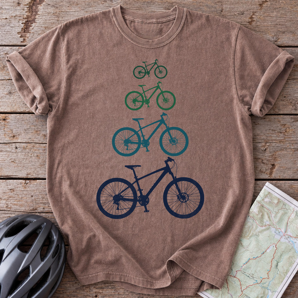 Classic MTB In Blue T-shirt