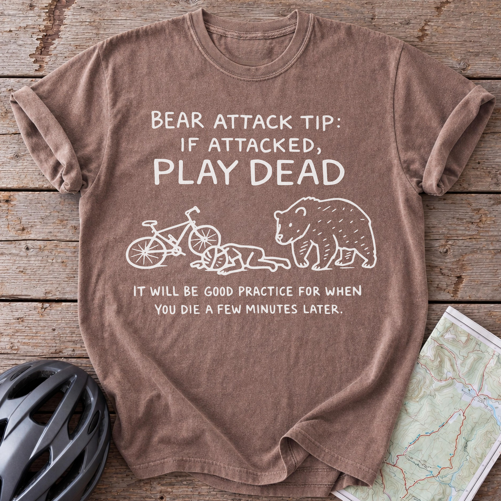 Doodle Bear Attack Tip T-Shirt