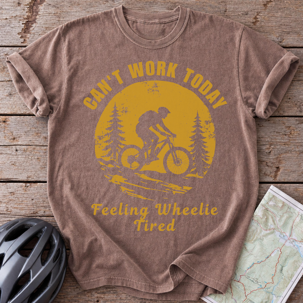 Wheelie Tired T-shirt