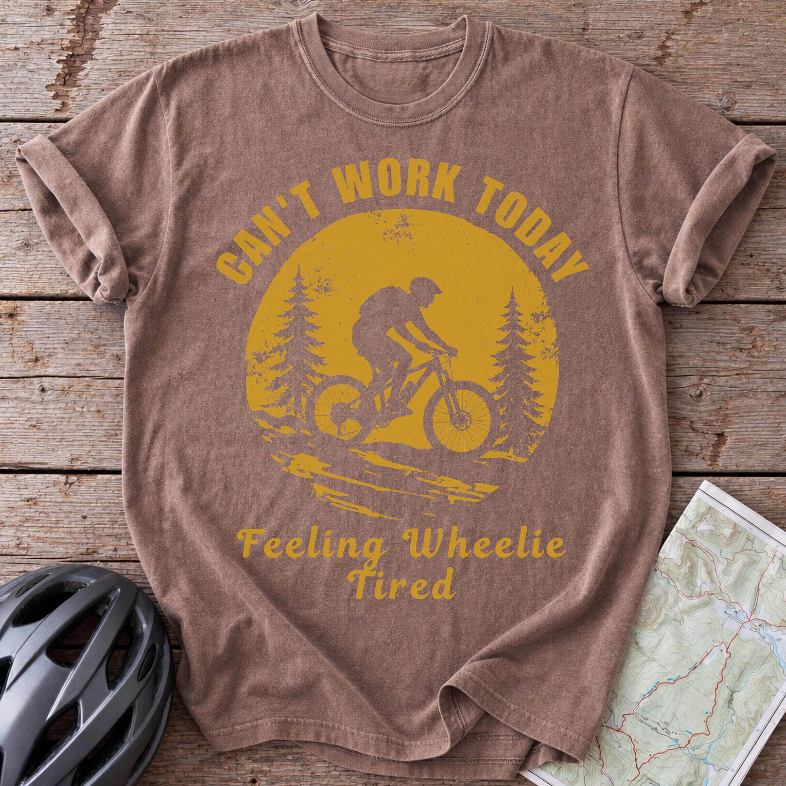 Wheelie Tired T-shirt