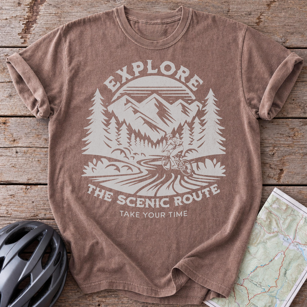 Explore The Scenic Route T-shirt