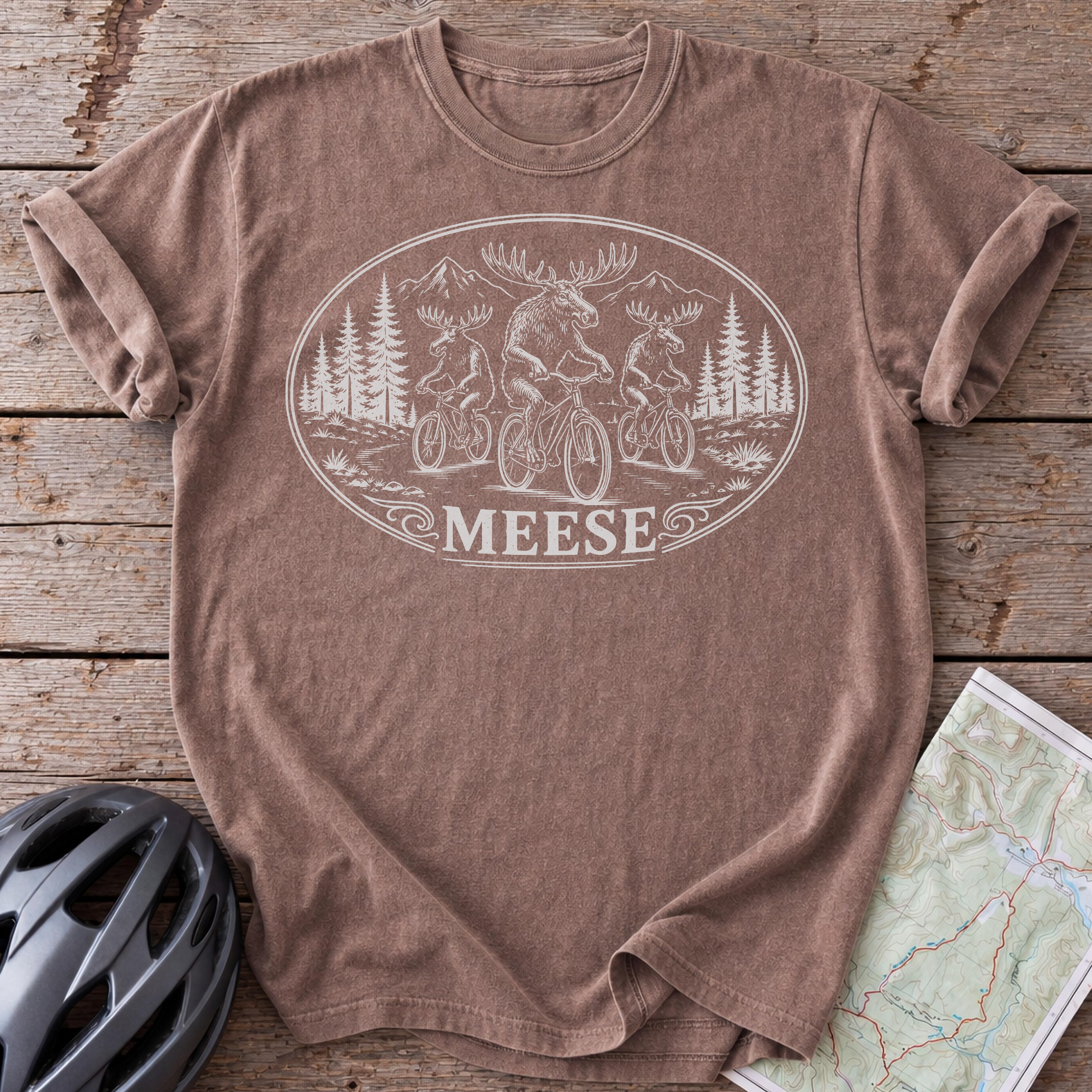 Meese On Wheels T-shirt