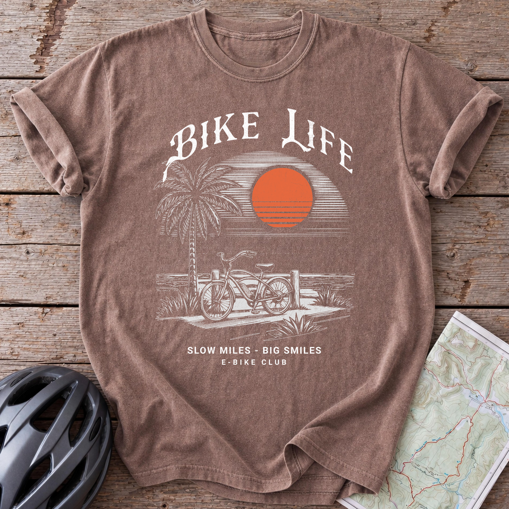 Sunset E-Bike T-shirt