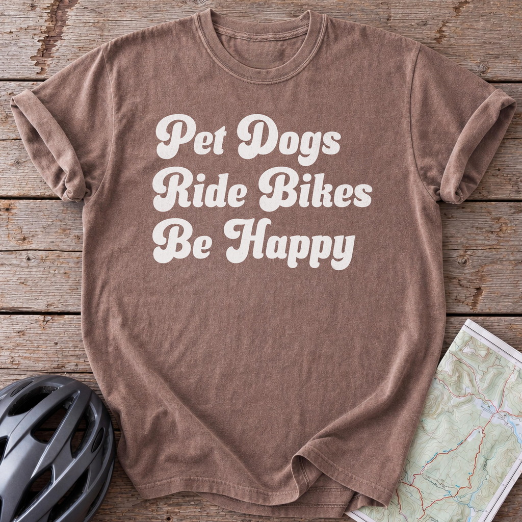 Dogs and Bikes T-shirt