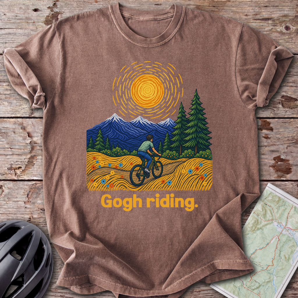 Gogh Riding. T-shirt