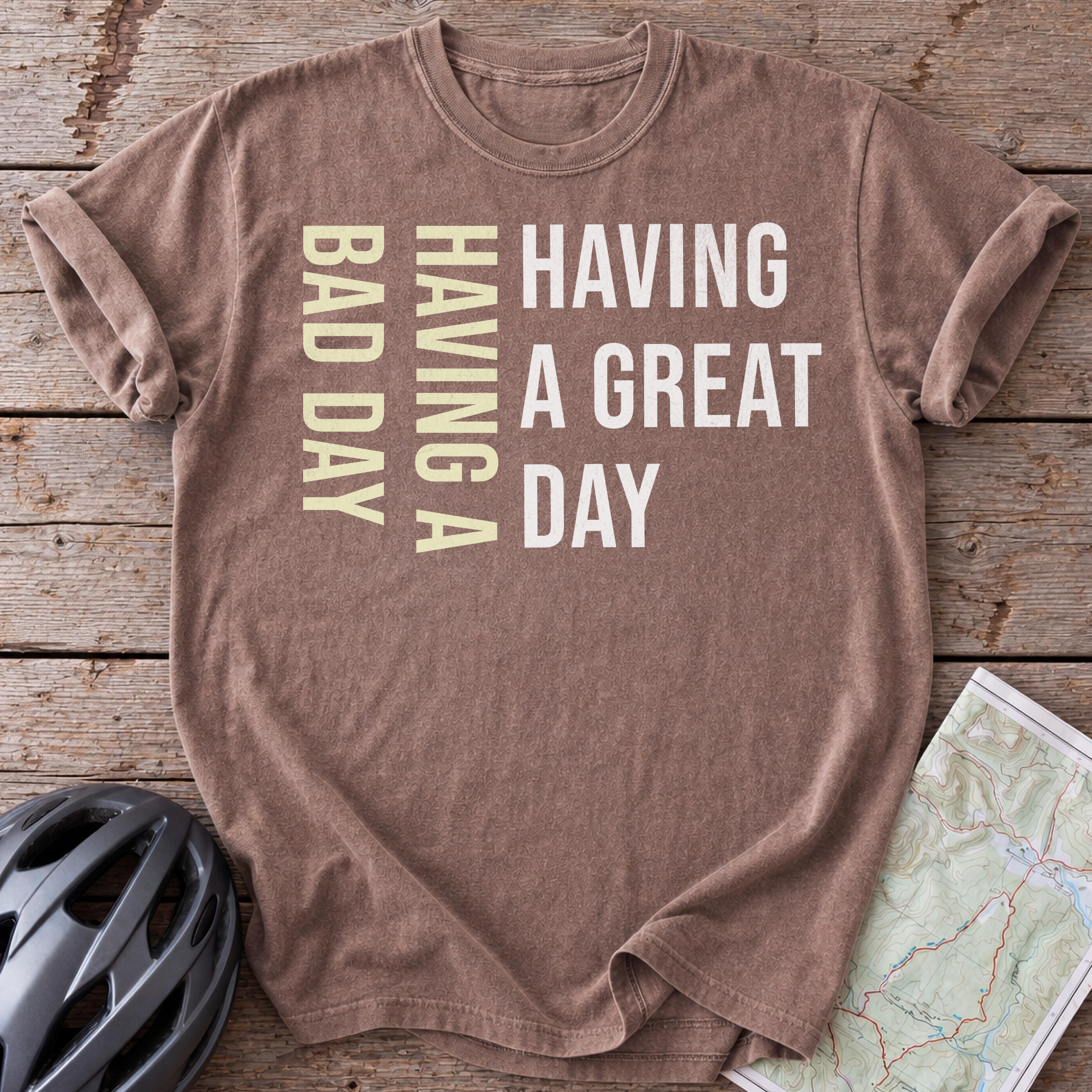 I Fall Over, Great Day Bad Day T-shirt