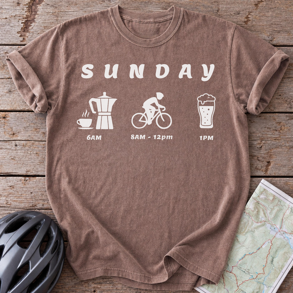 Sunday Schedule T-shirt
