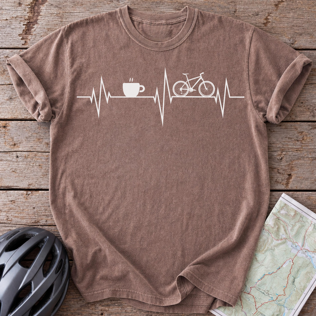 Coffee And Cycling Pulse T-shirt