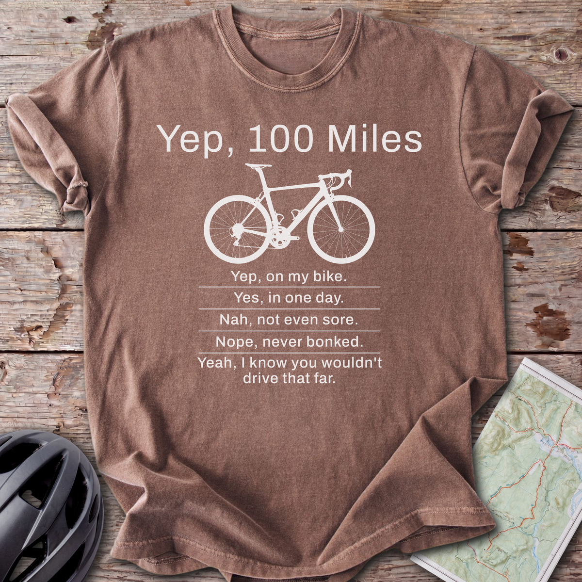 Yep, 100 Miles T-shirt