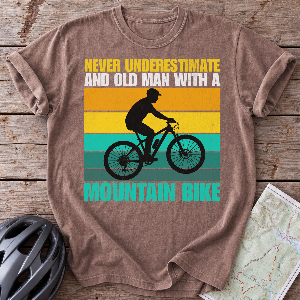 Old Man On A MTB T-Shirt