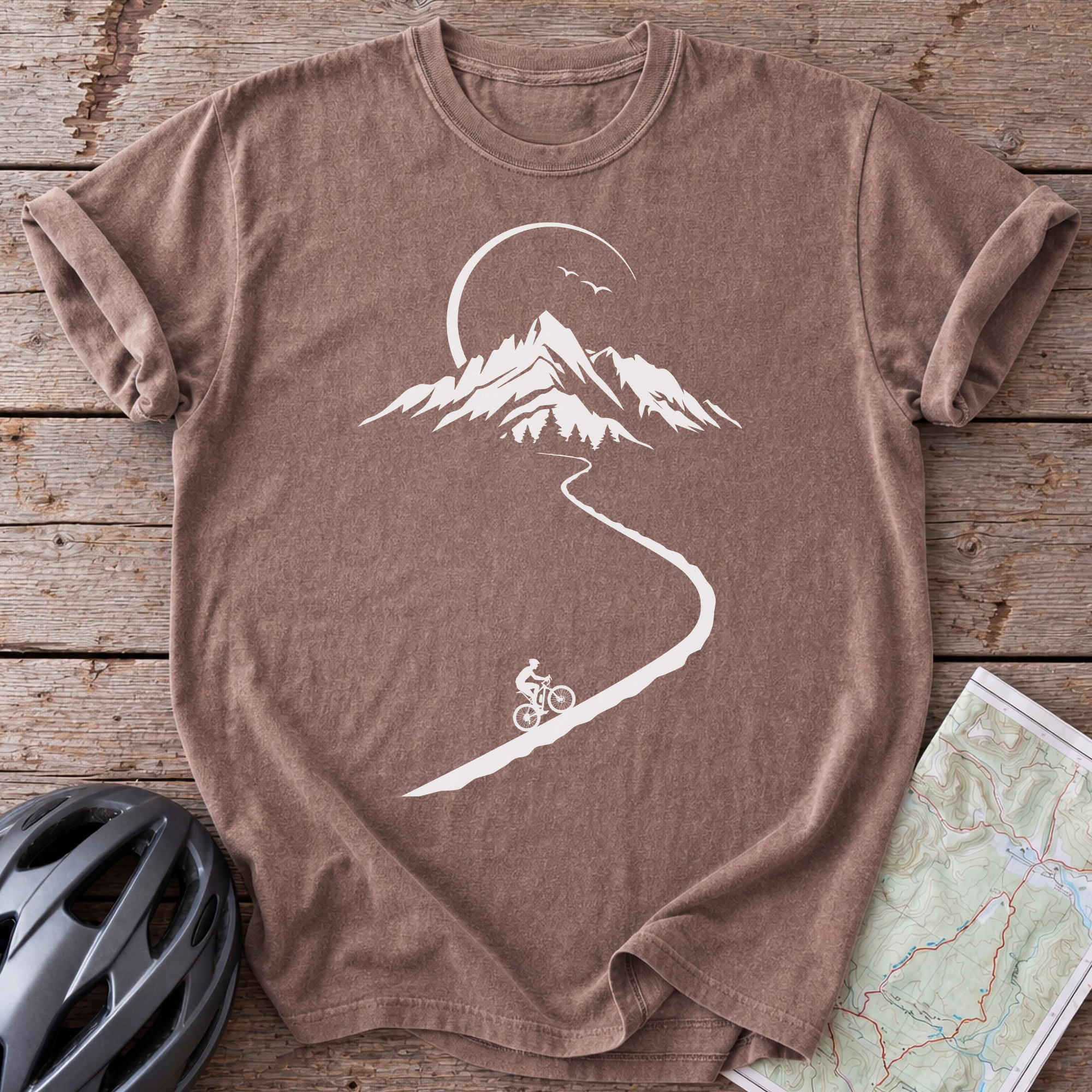 Midnight Mountain Line T-shirt
