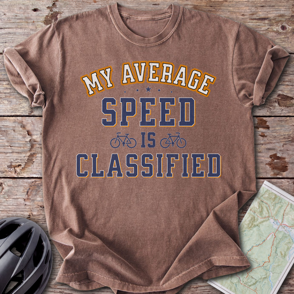 Avg Speed Classified T-shirt