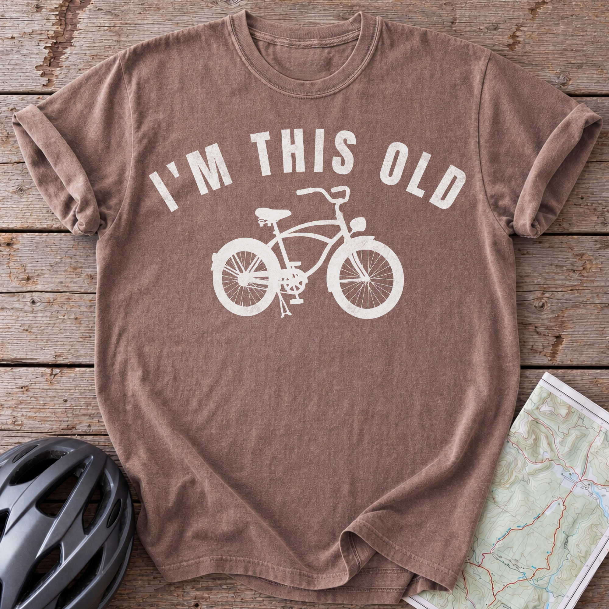 I'm This Old, Classic Bike T-shirt