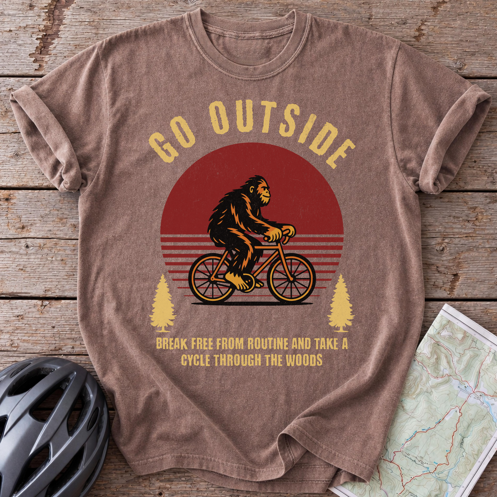 Go Outside And Cycle T-shirt