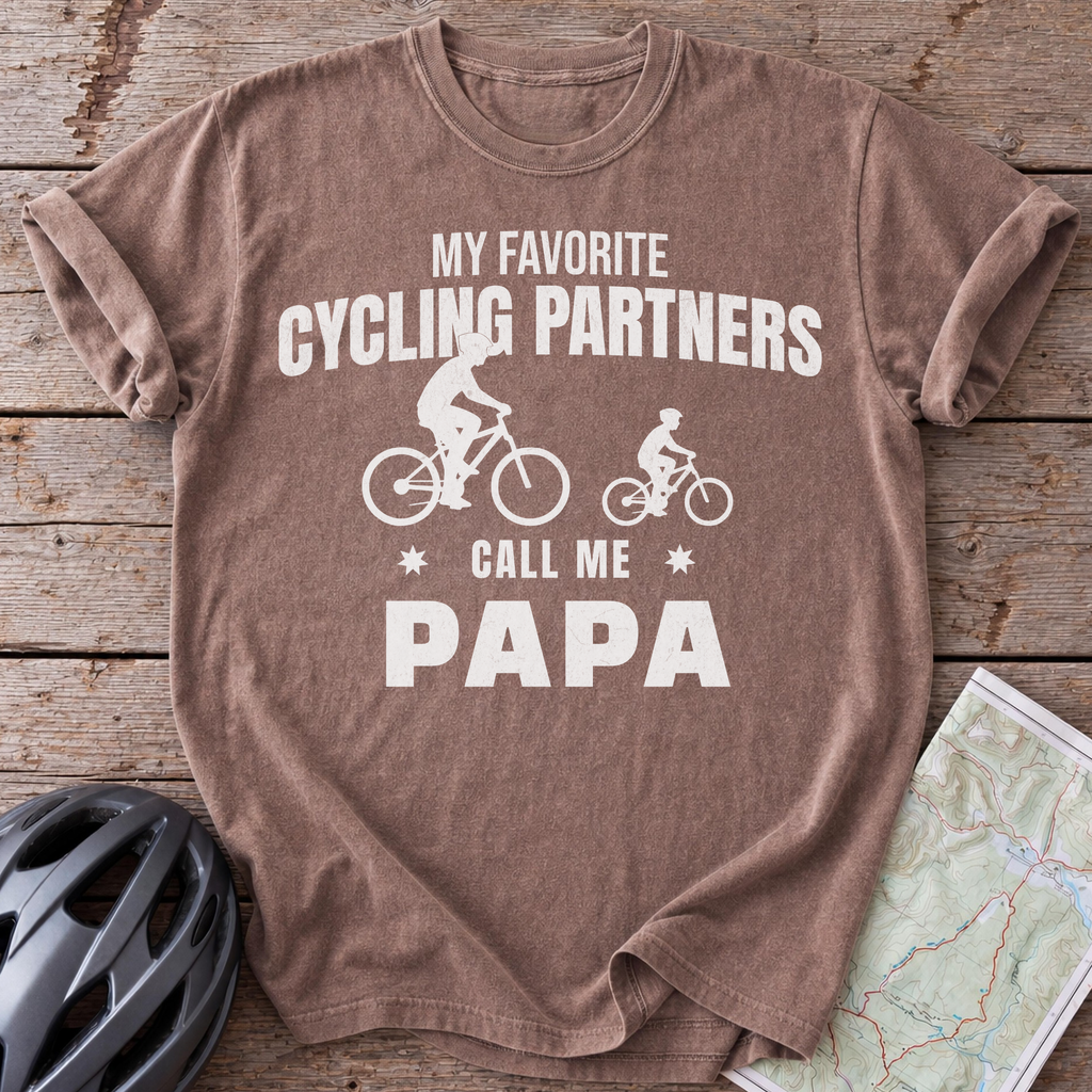 Papa's Cycling Partners T-shirt