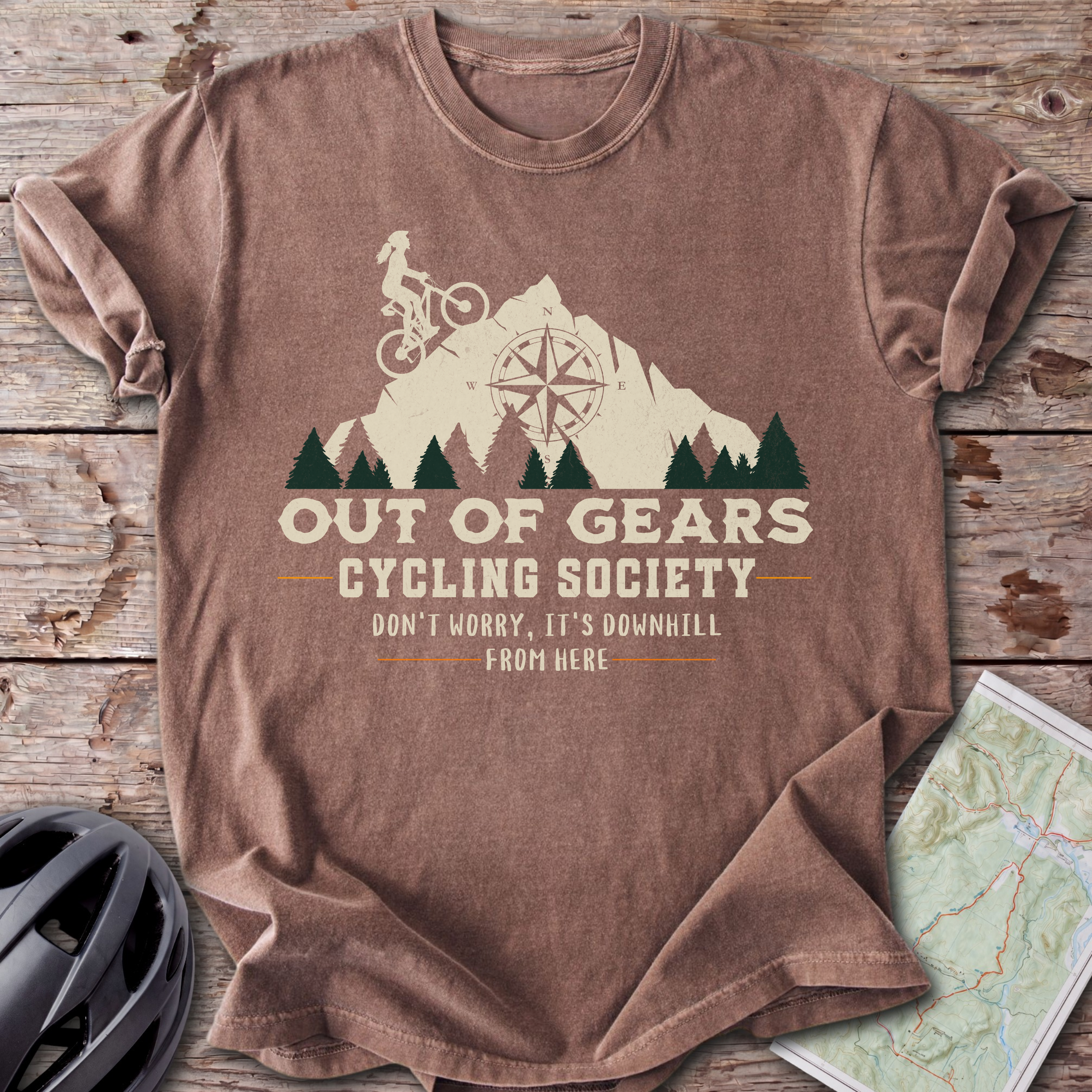 Out Of Gears Female T-shirt