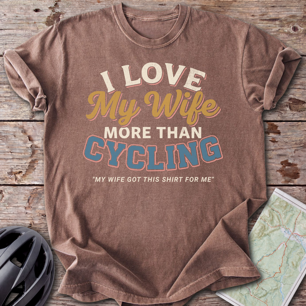 Retro Love My Wife T-shirt