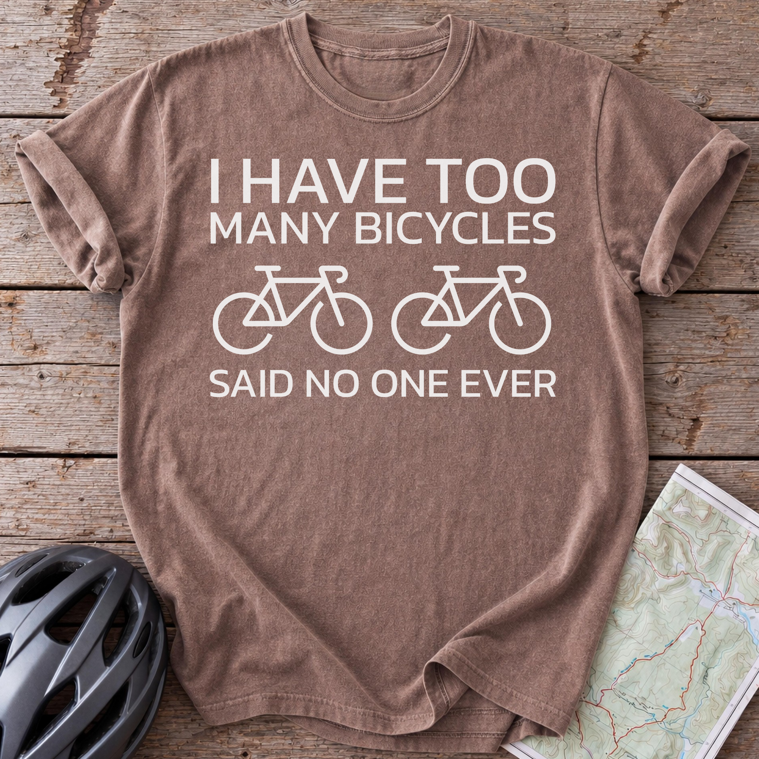 Too Many Bicycles T-shirt