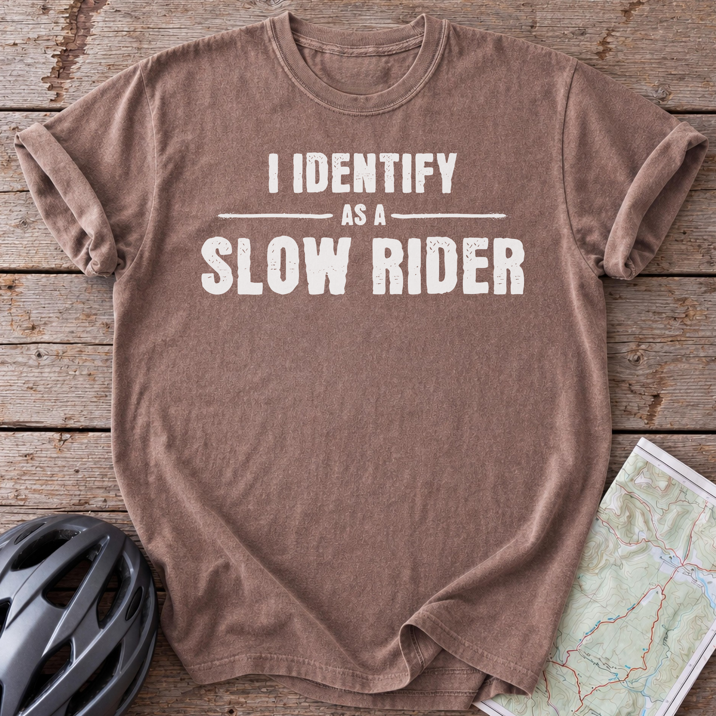 Identify As A Slow Rider T-shirt