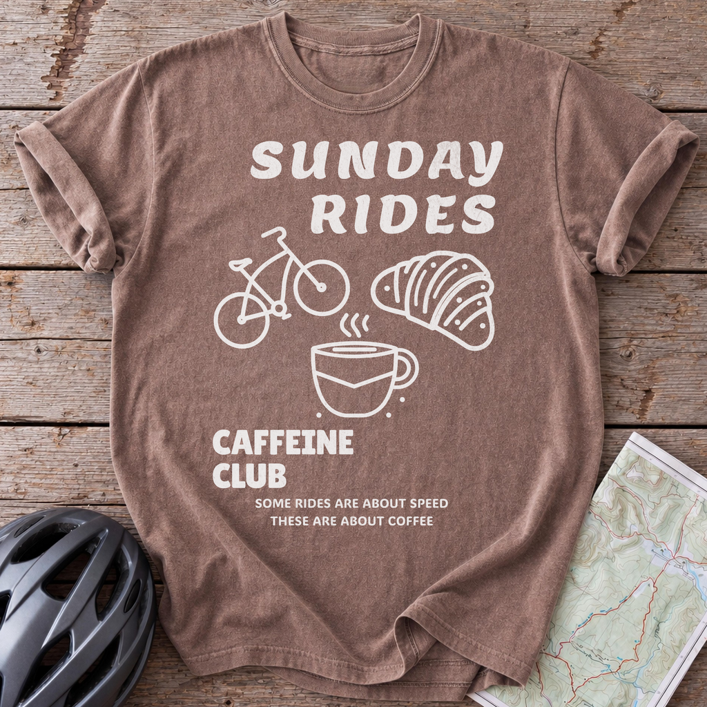 Sunday Rides Coffee Club T-shirt