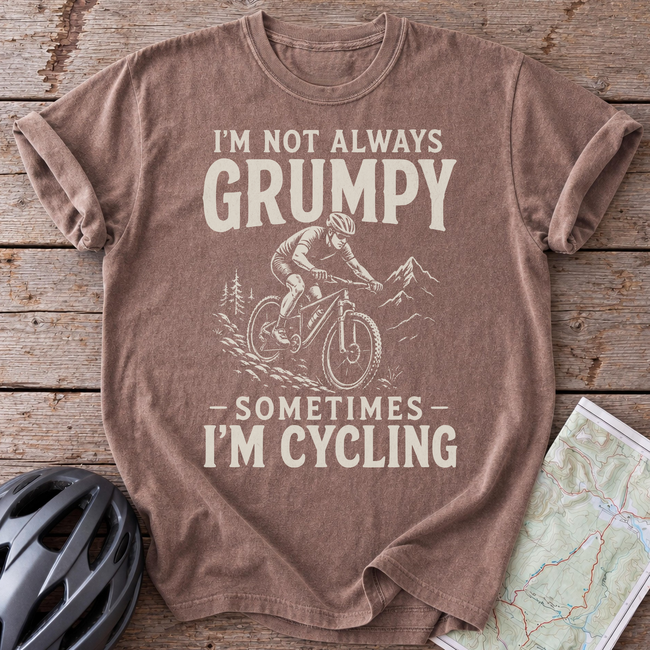 Sometimes I'm Cycling T-shirt