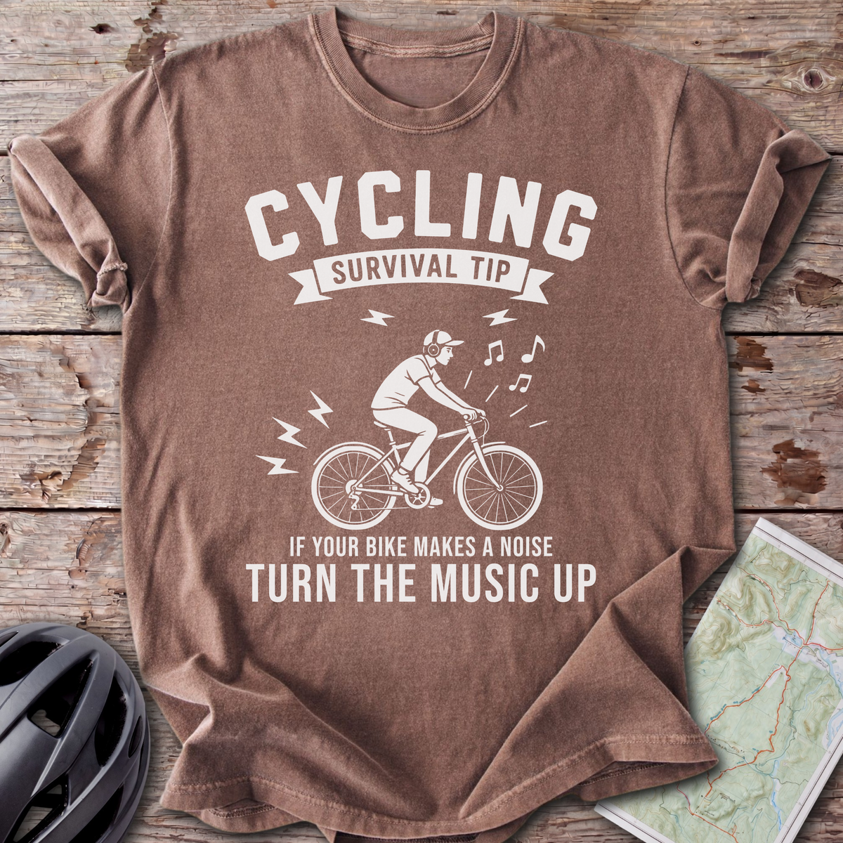 Survival Tip Music Up T-shirt