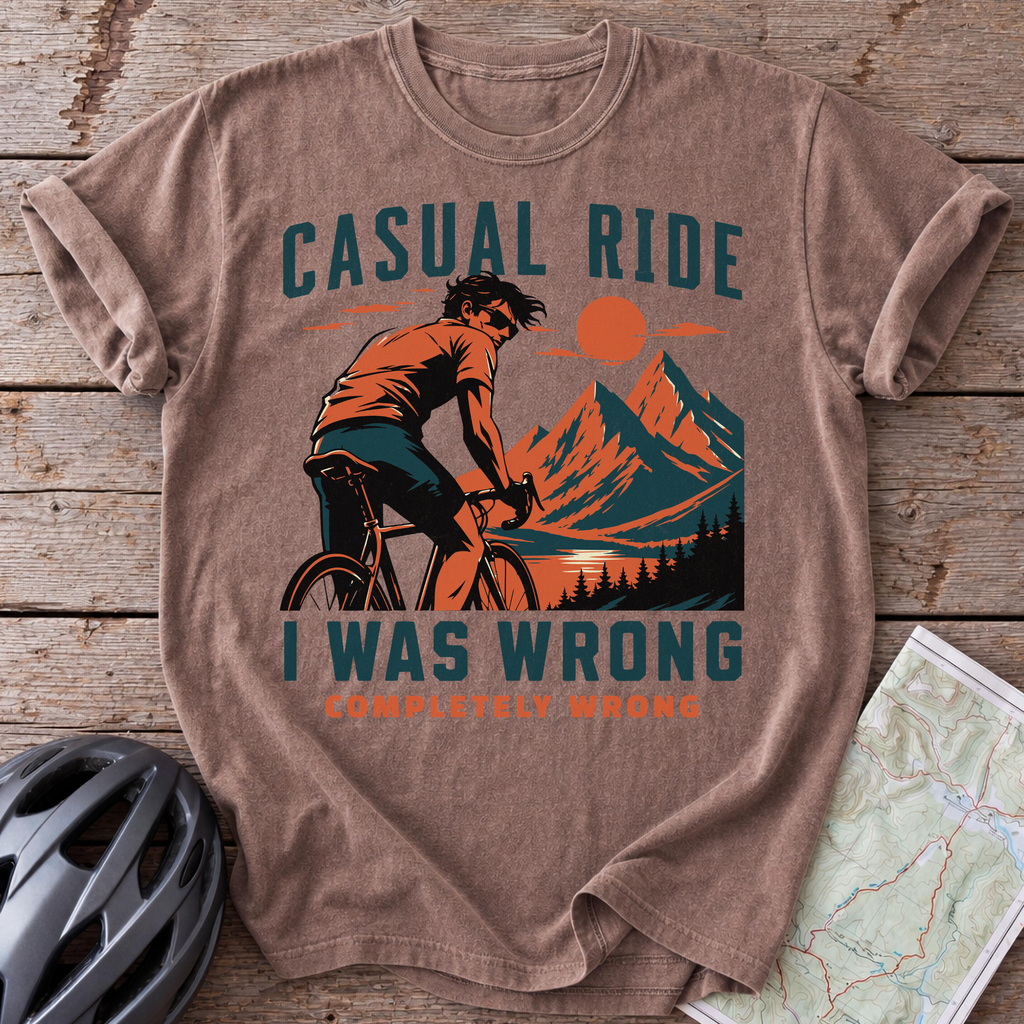 Sunset Casual Ride T-shirt