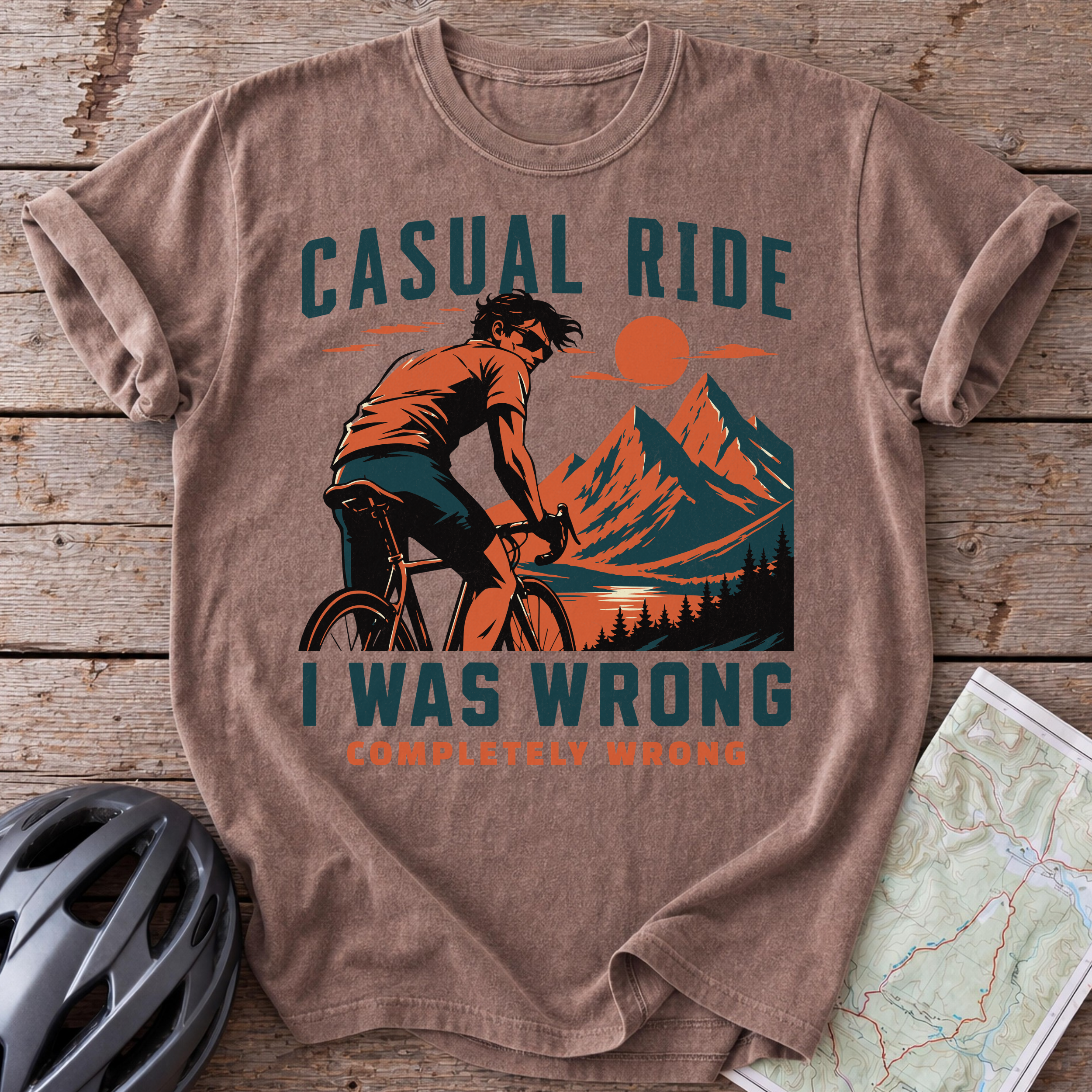 Sunset Casual Ride T-shirt