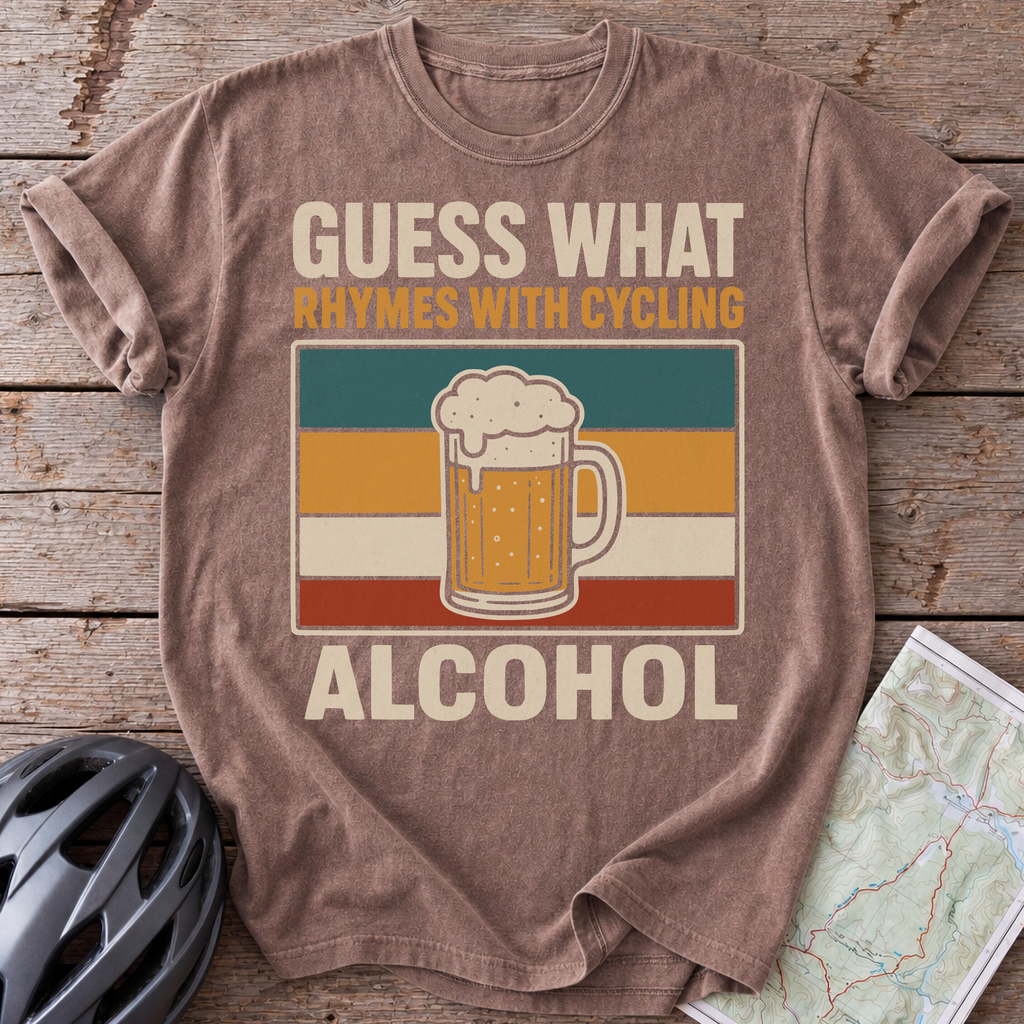What Rhymes With Cycling T-shirt