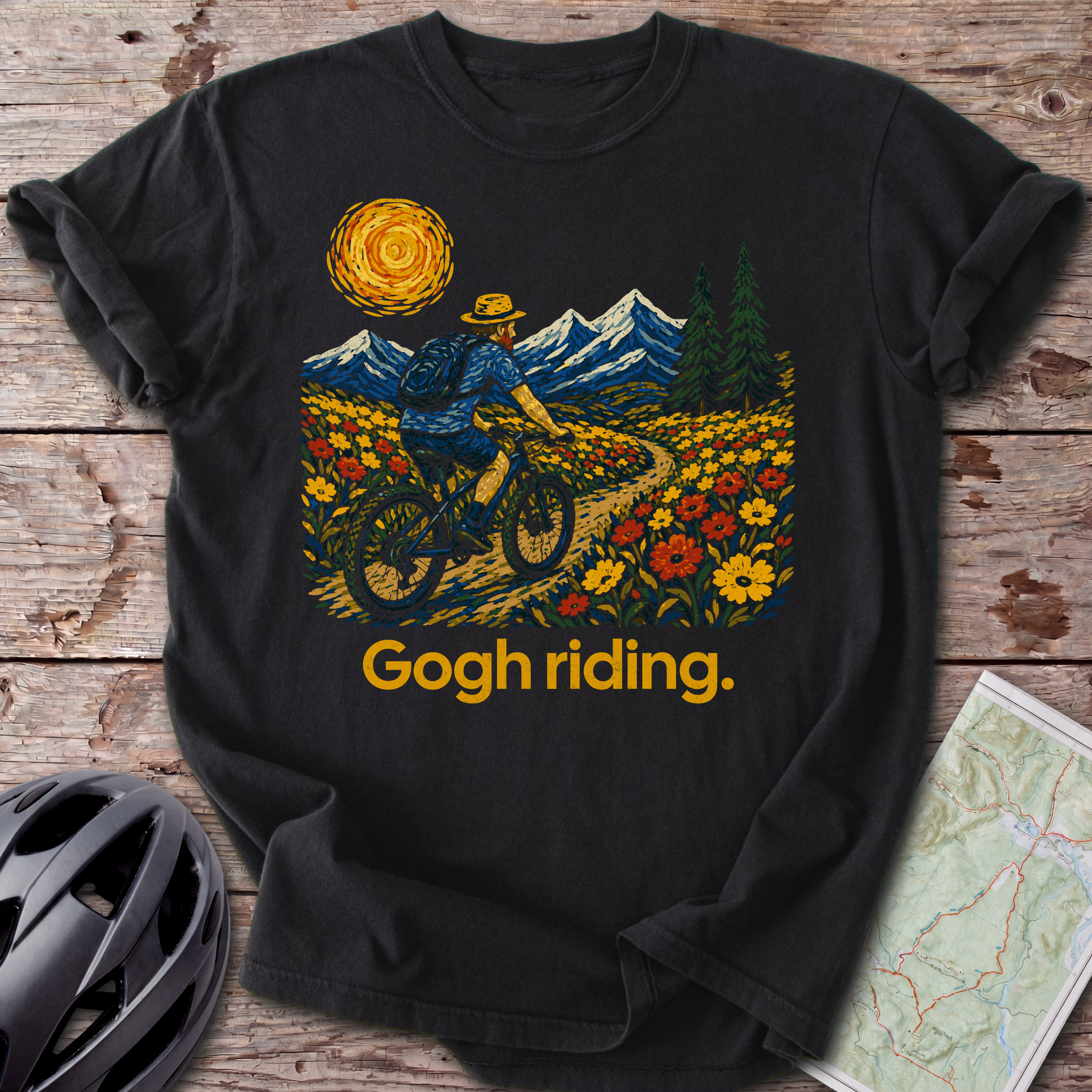 Gogh Riding T-shirt