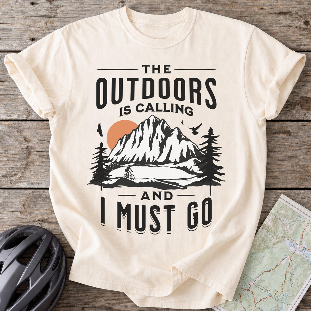 The Outdoors Is Calling T-shirt