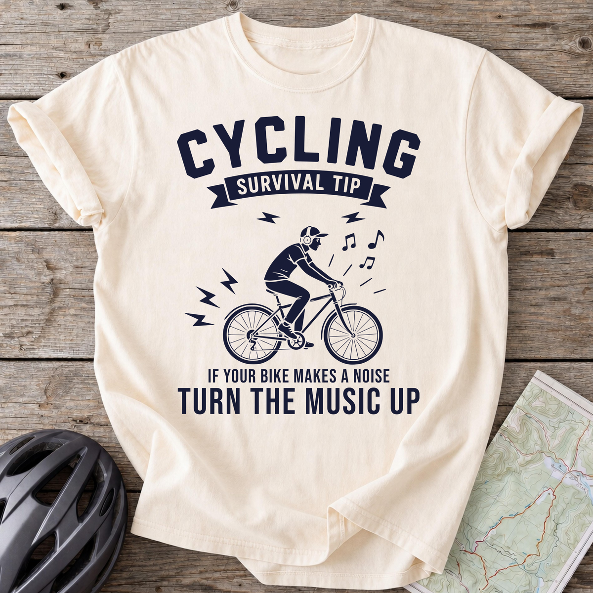 Survival Tip Music Up T-shirt