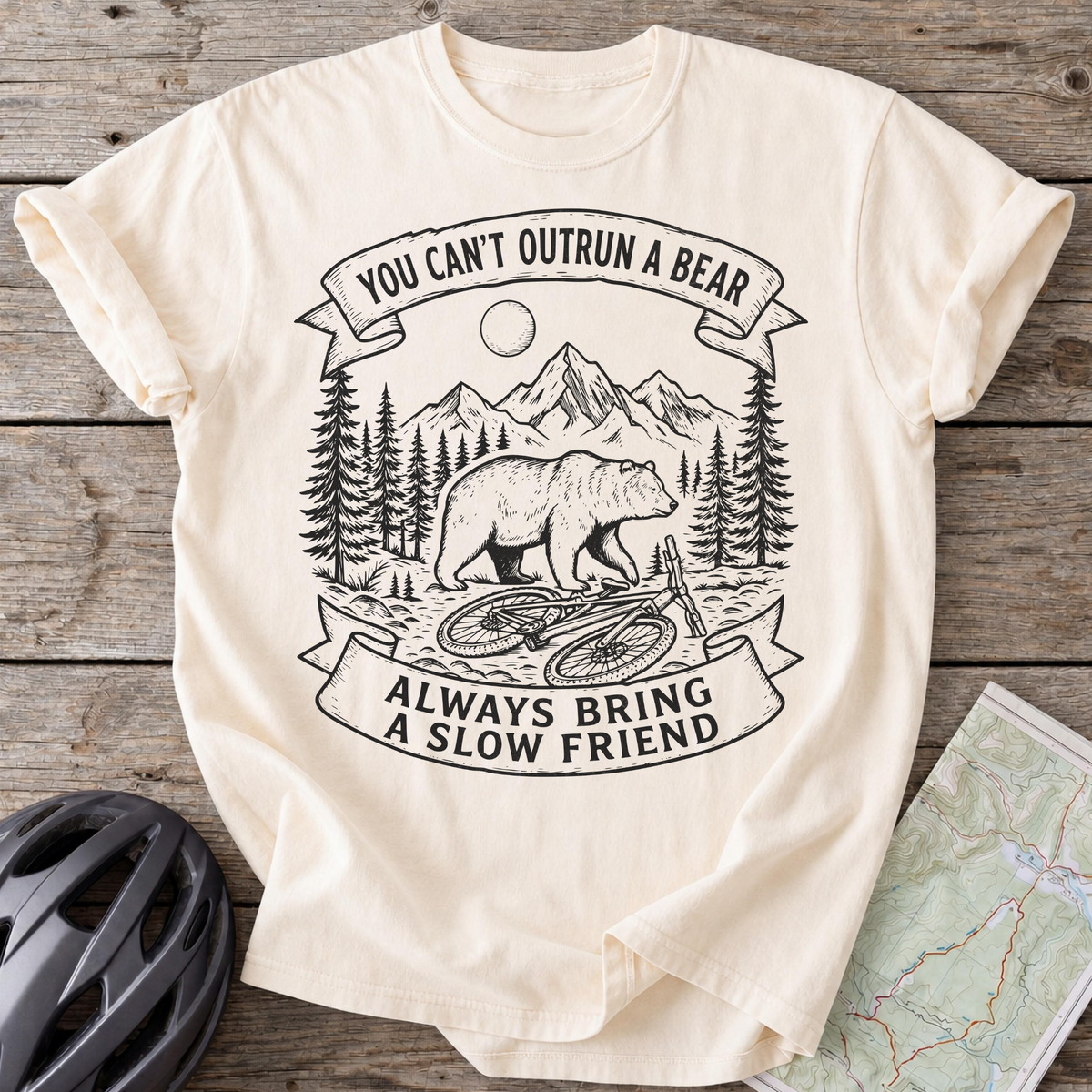 Can't Outrun A Bear T-shirt
